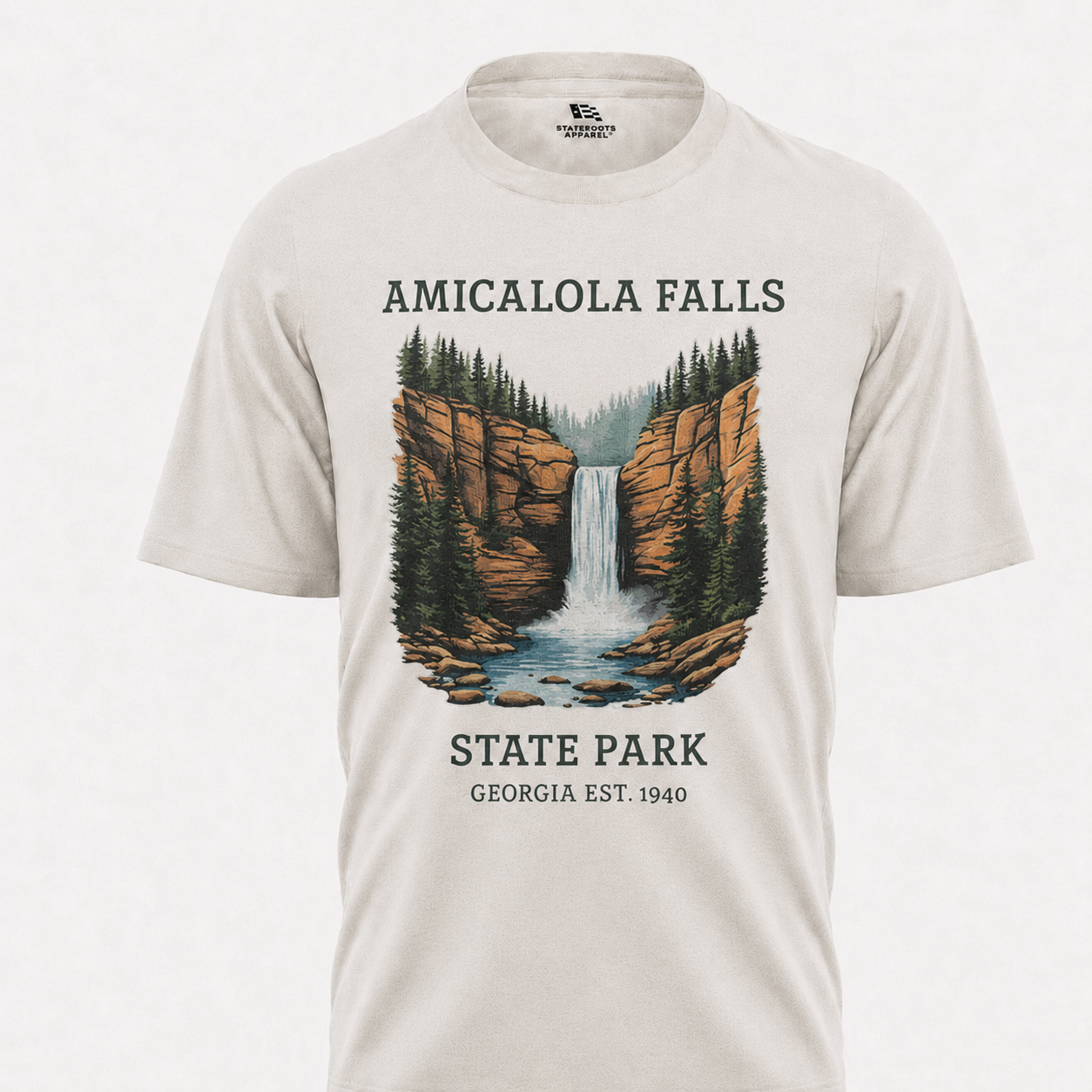 Amicalola Falls Georgia T-Shirt | State Park Waterfall Souvenir Tee