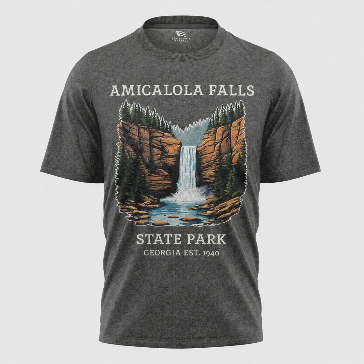 Amicalola Falls Georgia T-Shirt | State Park Waterfall Souvenir Tee