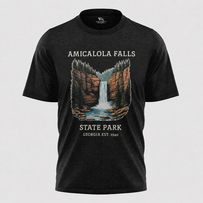 Amicalola Falls Georgia T-Shirt | State Park Waterfall Souvenir Tee