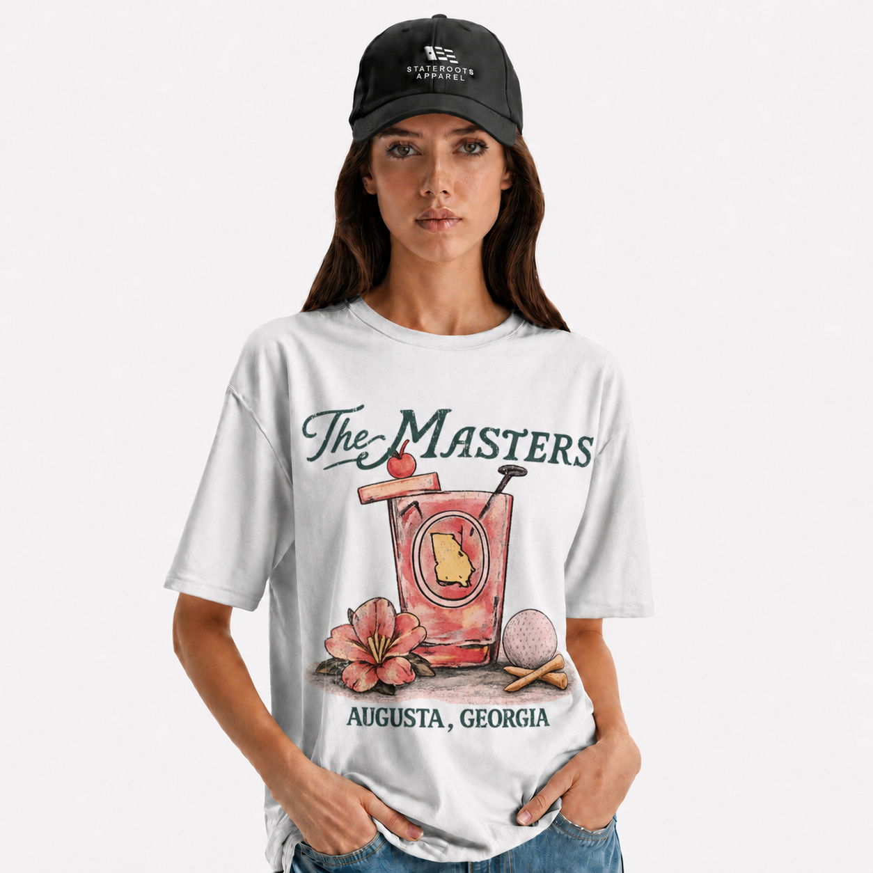 Augusta Georgia Masters T-Shirt | Golf Cocktail Vintage Tee