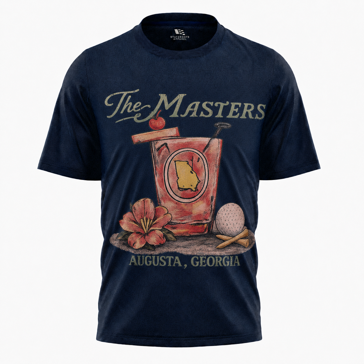 Augusta Georgia Masters T-Shirt | Golf Cocktail Vintage Tee