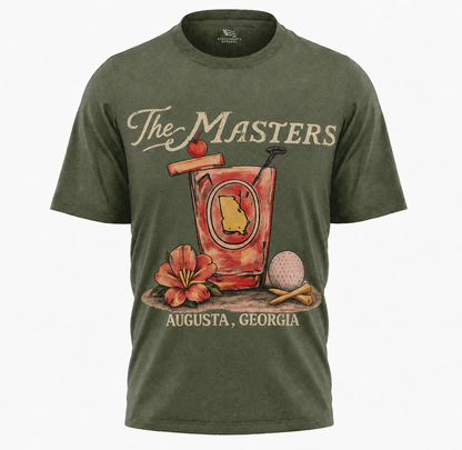 Augusta Georgia Masters T-Shirt | Golf Cocktail Vintage Tee