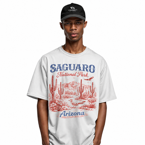 Arizona National Park Cactus T-Shirt