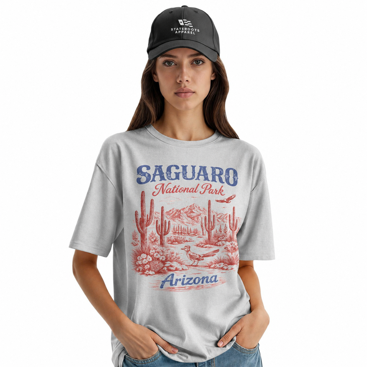 Arizona National Park Cactus T-Shirt