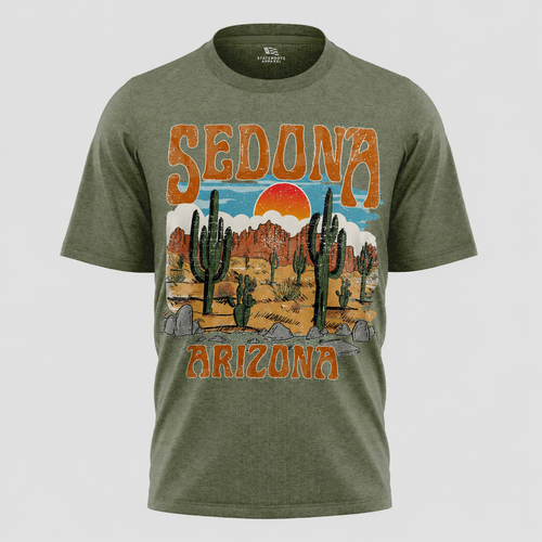 Sedona Arizona T-Shirt Comfort Colors