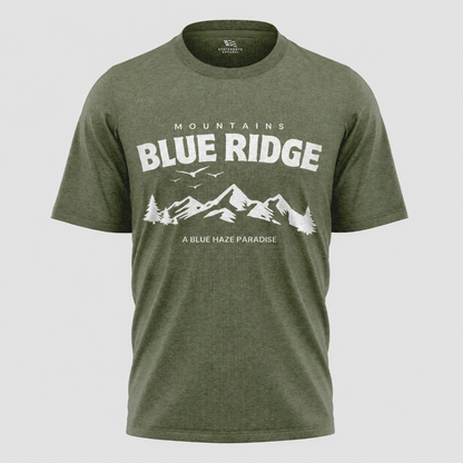 Blue Ridge Mountains Georgia T-Shirt | Appalachian Scenic Minimalist Tee