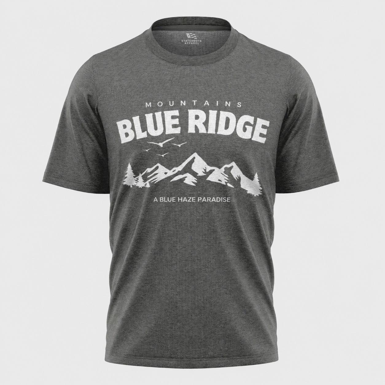 Blue Ridge Mountains Georgia T-Shirt | Appalachian Scenic Minimalist Tee