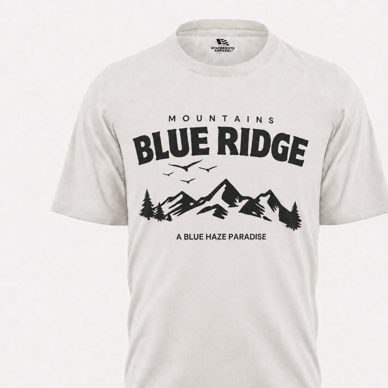 Blue Ridge Mountains Georgia T-Shirt | Appalachian Scenic Minimalist Tee