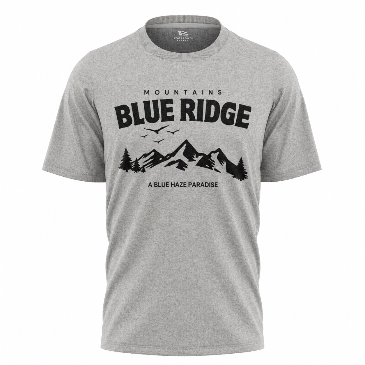 Blue Ridge Mountains Georgia T-Shirt | Appalachian Scenic Minimalist Tee