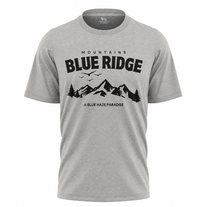 Blue Ridge Mountains Georgia T-Shirt | Appalachian Scenic Minimalist Tee