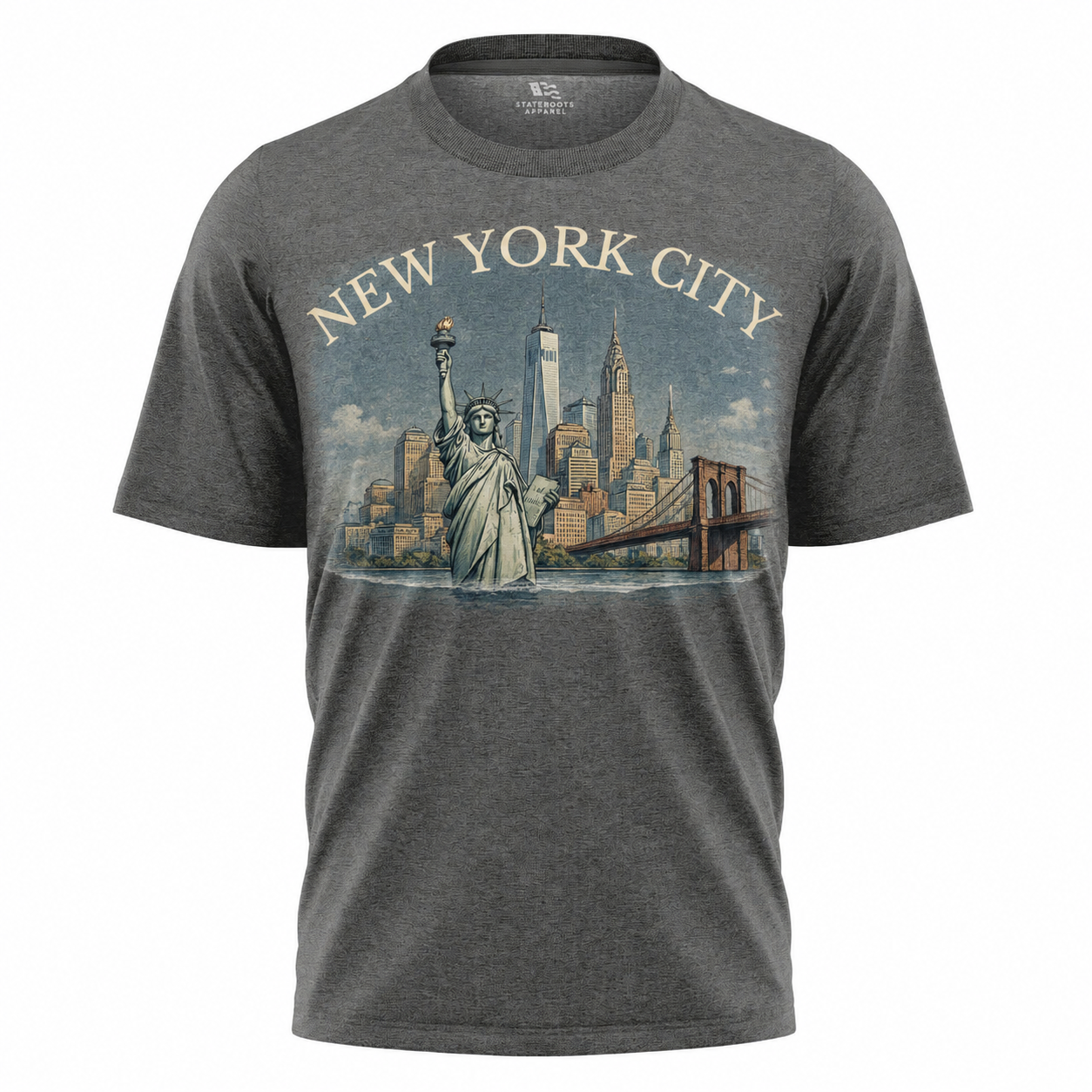 New York City Vintage Skyline T-Shirt | Comfort Colors Souvenir Tee
