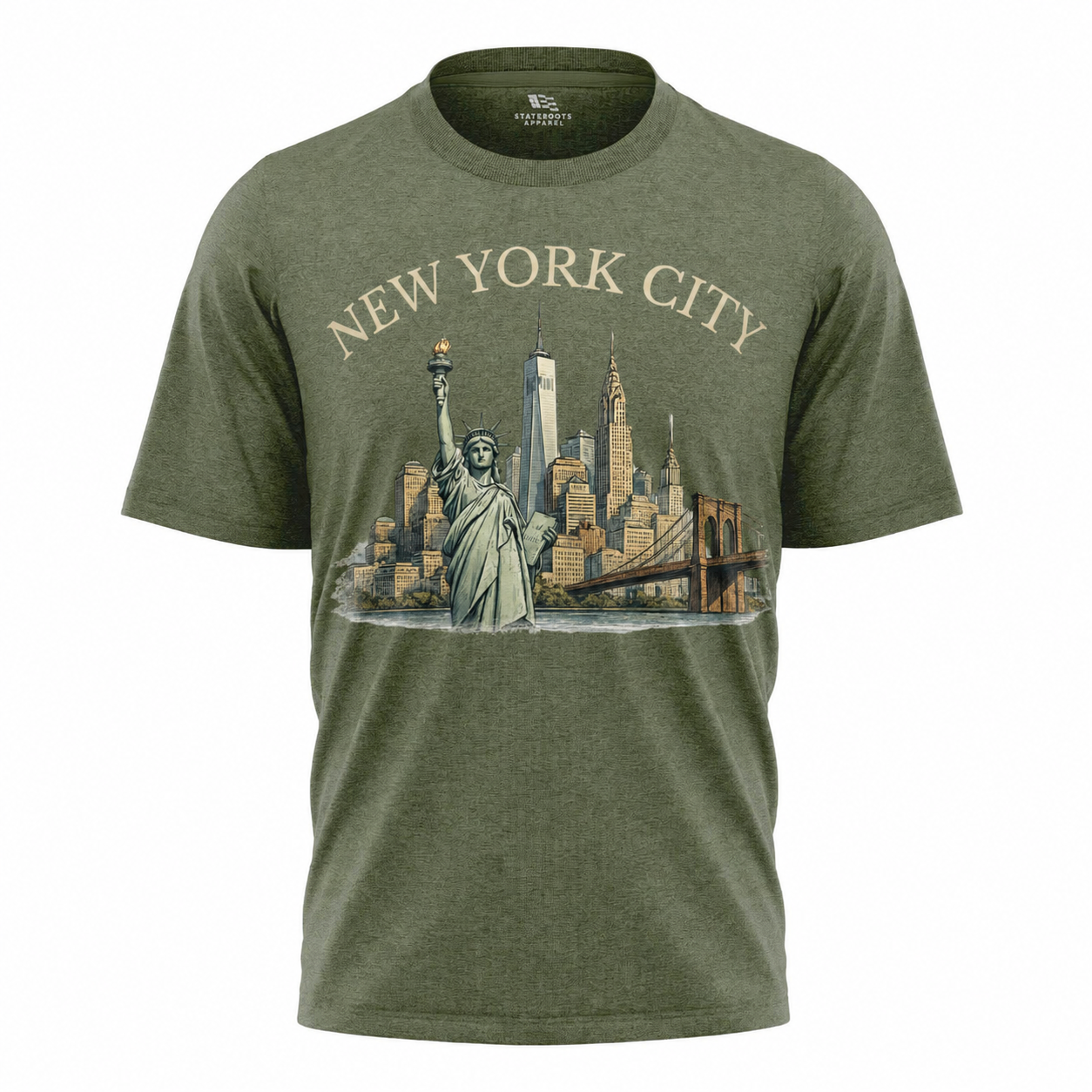 New York City Vintage Skyline T-Shirt | Comfort Colors Souvenir Tee