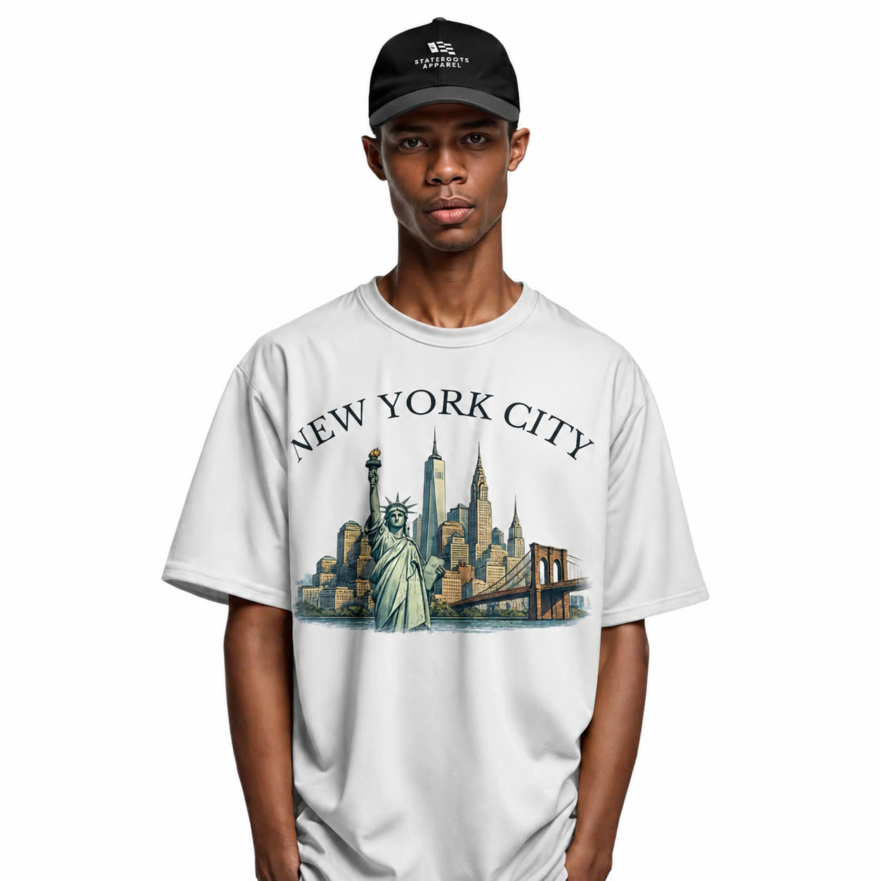 New York City Vintage Skyline T-Shirt | Comfort Colors Souvenir Tee