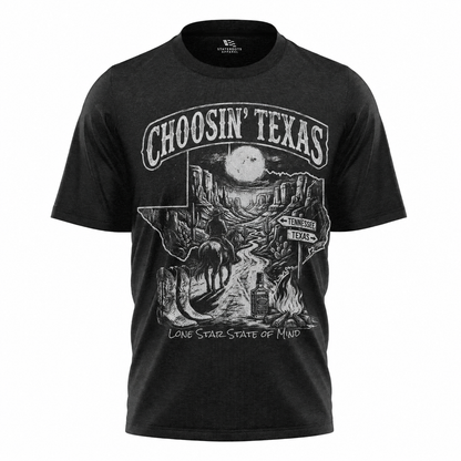 Choosin' Texas T-Shirt | Vintage Cowboy Lone Star State Western Tee