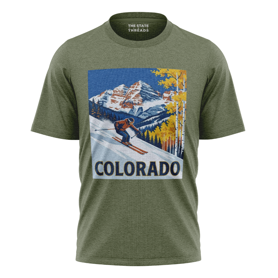 Aspen Colorado Ski T-Shirt