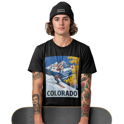 Aspen Colorado Ski T-Shirt