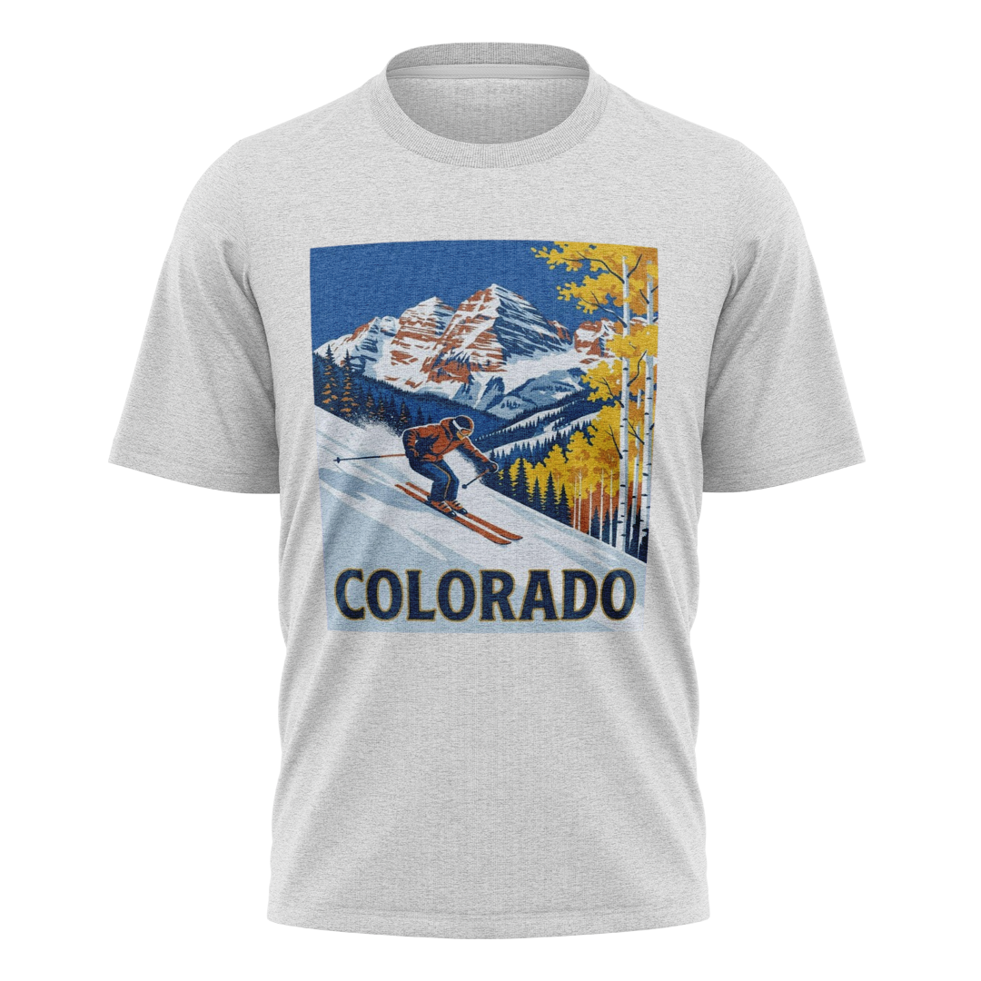 Aspen Colorado Ski T-Shirt