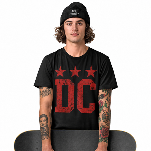 DC Flag T-Shirt | Washington District of Columbia Bold Pride Tee