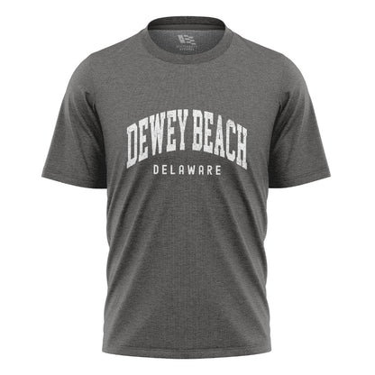 Dewey Beach Delaware T-Shirt | Varsity Arch Tee - charcoal - image 6
