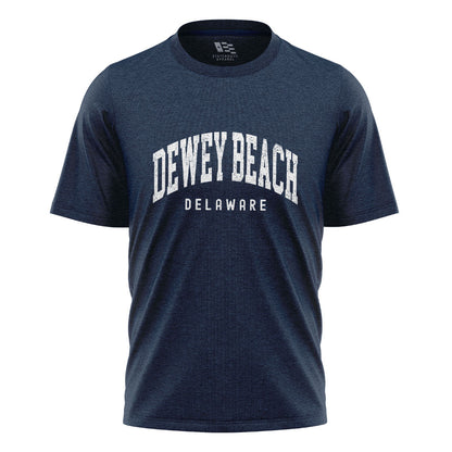 Dewey Beach Delaware T-Shirt | Varsity Arch Tee - navy - image 4