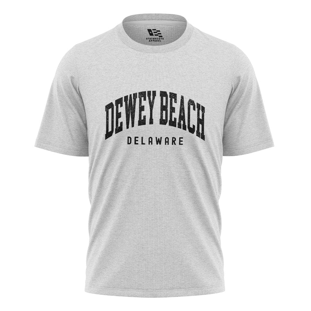 Dewey Beach Delaware T-Shirt | Varsity Arch Tee - white - image 2