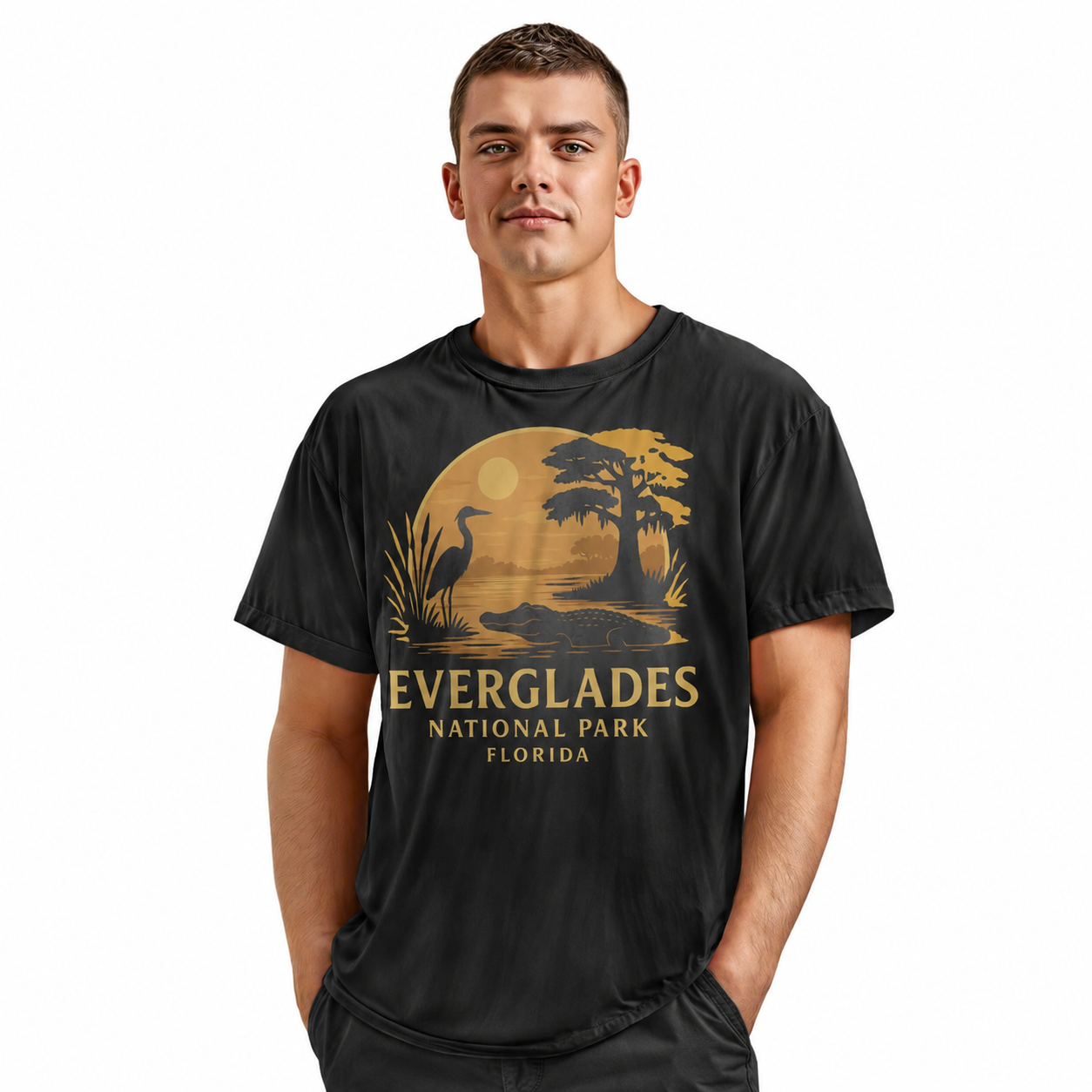 Everglades National Park Retro T-Shirt