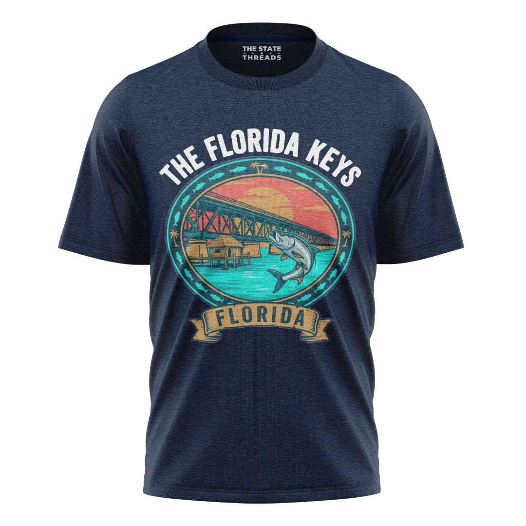 Florida Keys Tarpon Bridge T-Shirt