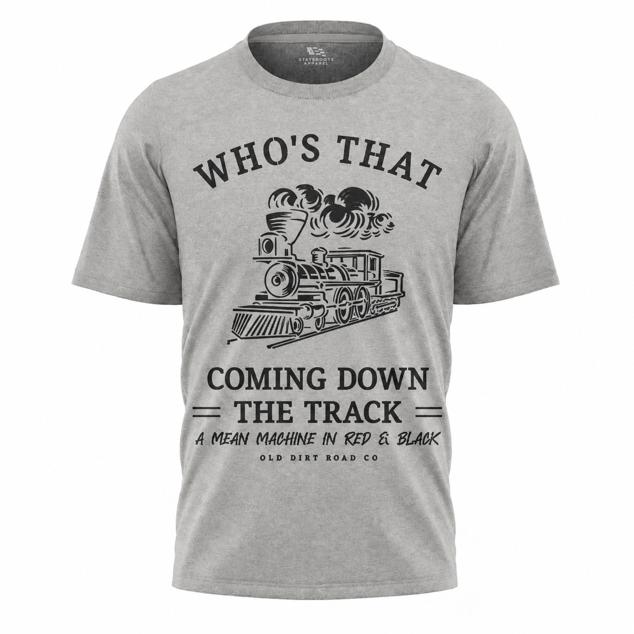 Georgia Bulldogs Train T-Shirt | UGA Red Black Vintage Locomotive Tee
