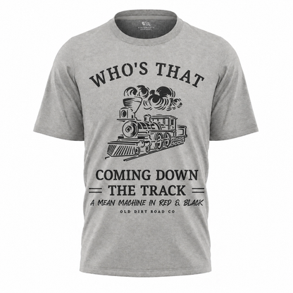 Georgia Bulldogs Train T-Shirt | UGA Red Black Vintage Locomotive Tee