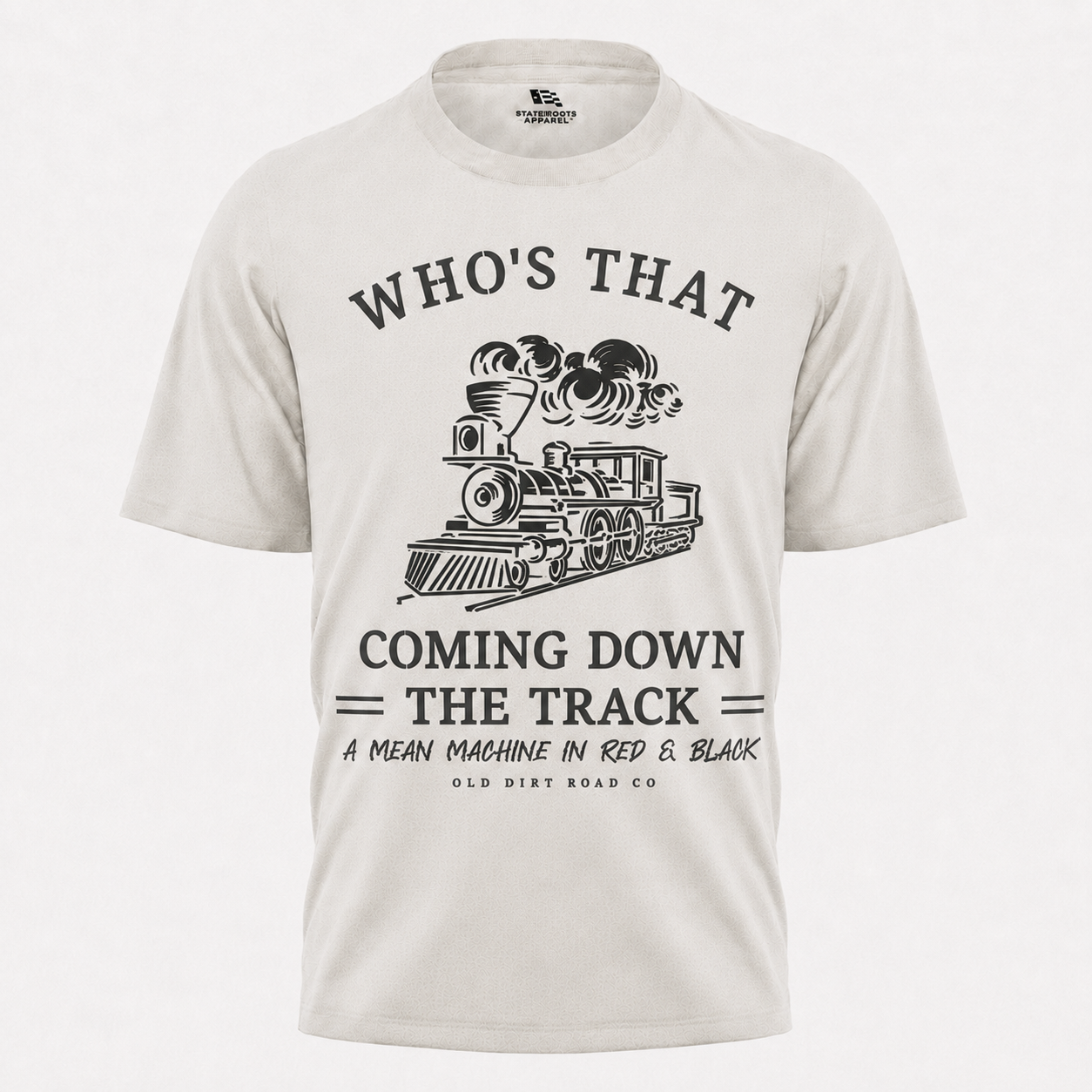 Georgia Bulldogs Train T-Shirt | UGA Red Black Vintage Locomotive Tee