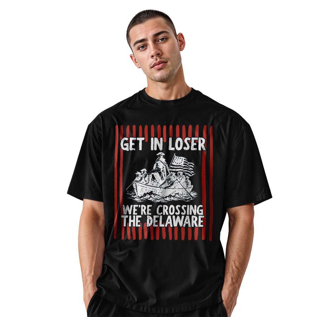 Get In Loser Delaware Crossing Tee black back