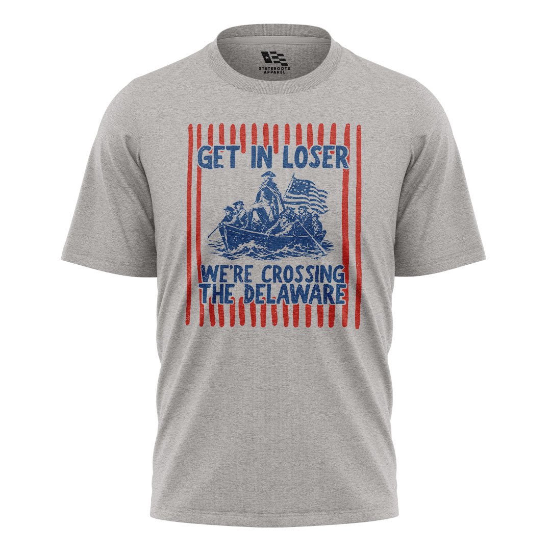 Get In Loser Delaware Crossing Tee sport-grey front