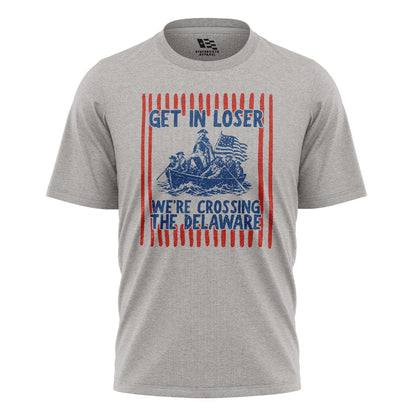 Get In Loser Delaware Crossing Tee sport-grey front