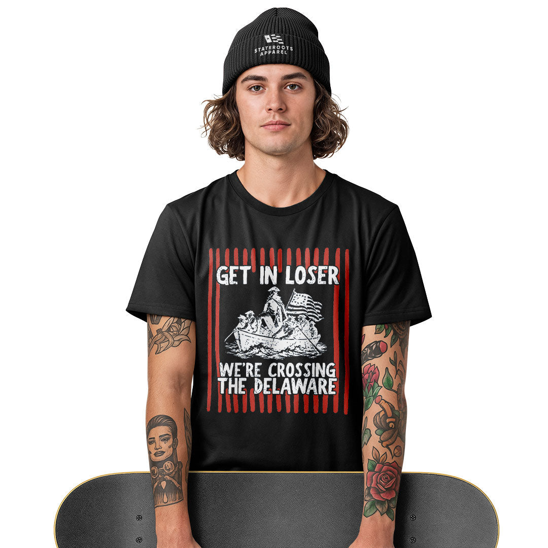 Get In Loser Delaware Crossing Tee white lifestyle