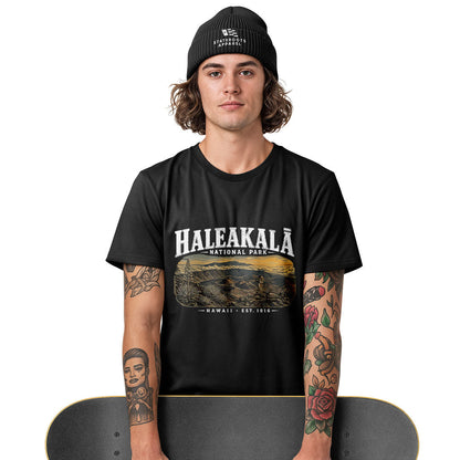 Haleakala National Park Hawaii Tee - Navy view