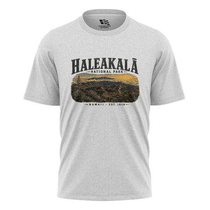 Haleakala National Park Hawaii Tee - White flatlay