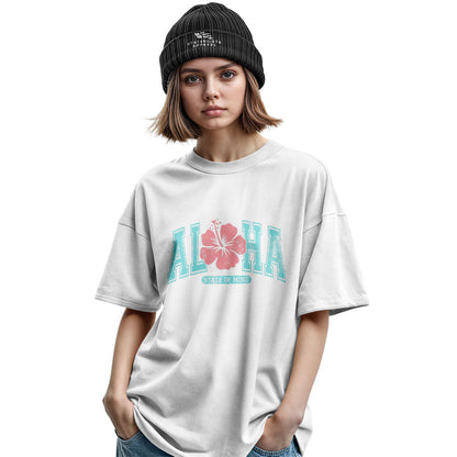 Hawaii Aloha State of Mind Tee - Military Green view
