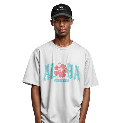 Hawaii Aloha State of Mind Tee - Sport Grey view