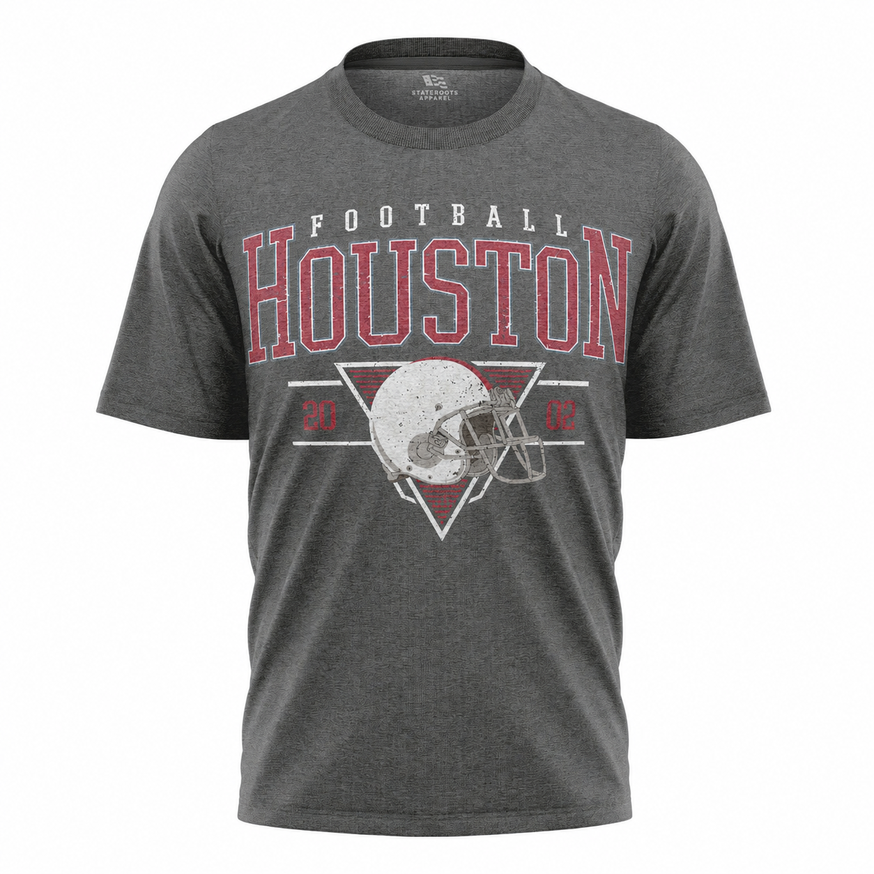 Houston Football T-Shirt | Vintage Texas Helmet Game Day Tee