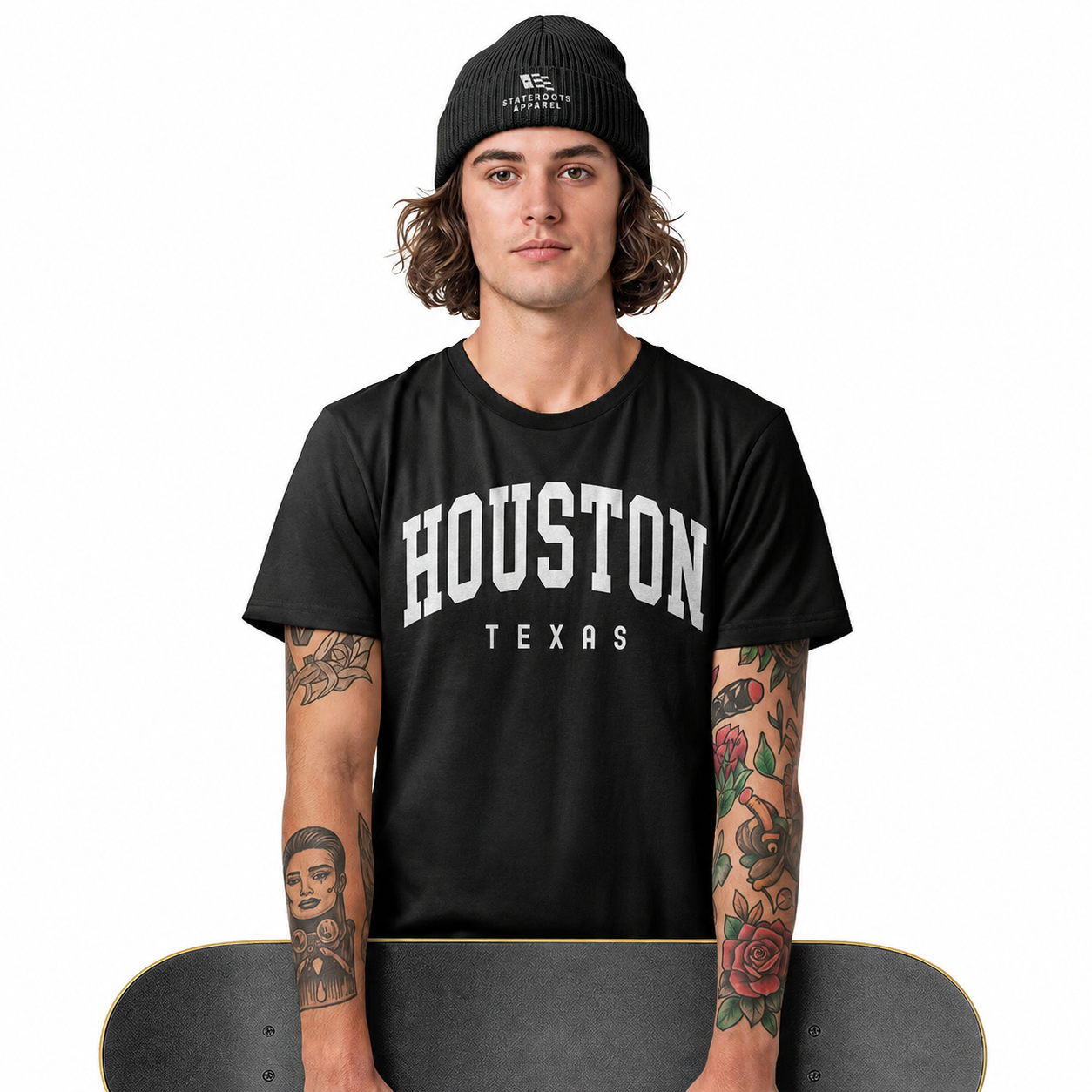 Houston Texas T-Shirt | Vintage Varsity College Souvenir Tee