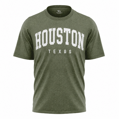 Houston Texas T-Shirt | Vintage Varsity College Souvenir Tee