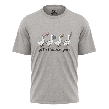 Just A Delaware Goose T-Shirt | Funny Goose Tee - sport-grey - image 5