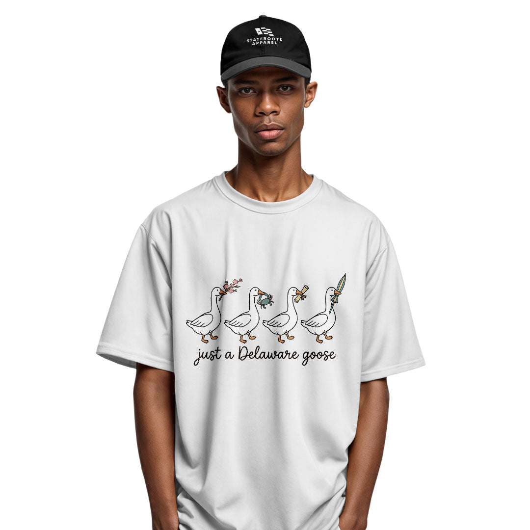 Just A Delaware Goose T-Shirt | Funny Goose Tee - white - image 11