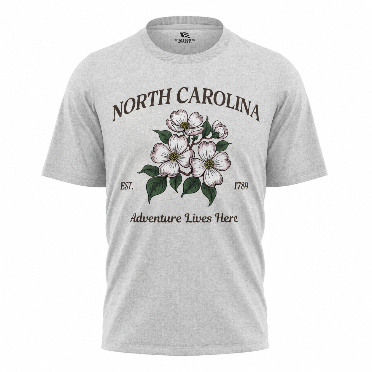 North Carolina Dogwood T-Shirt | NC State Flower Souvenir Tee