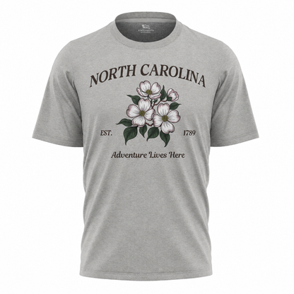 North Carolina Dogwood T-Shirt | NC State Flower Souvenir Tee