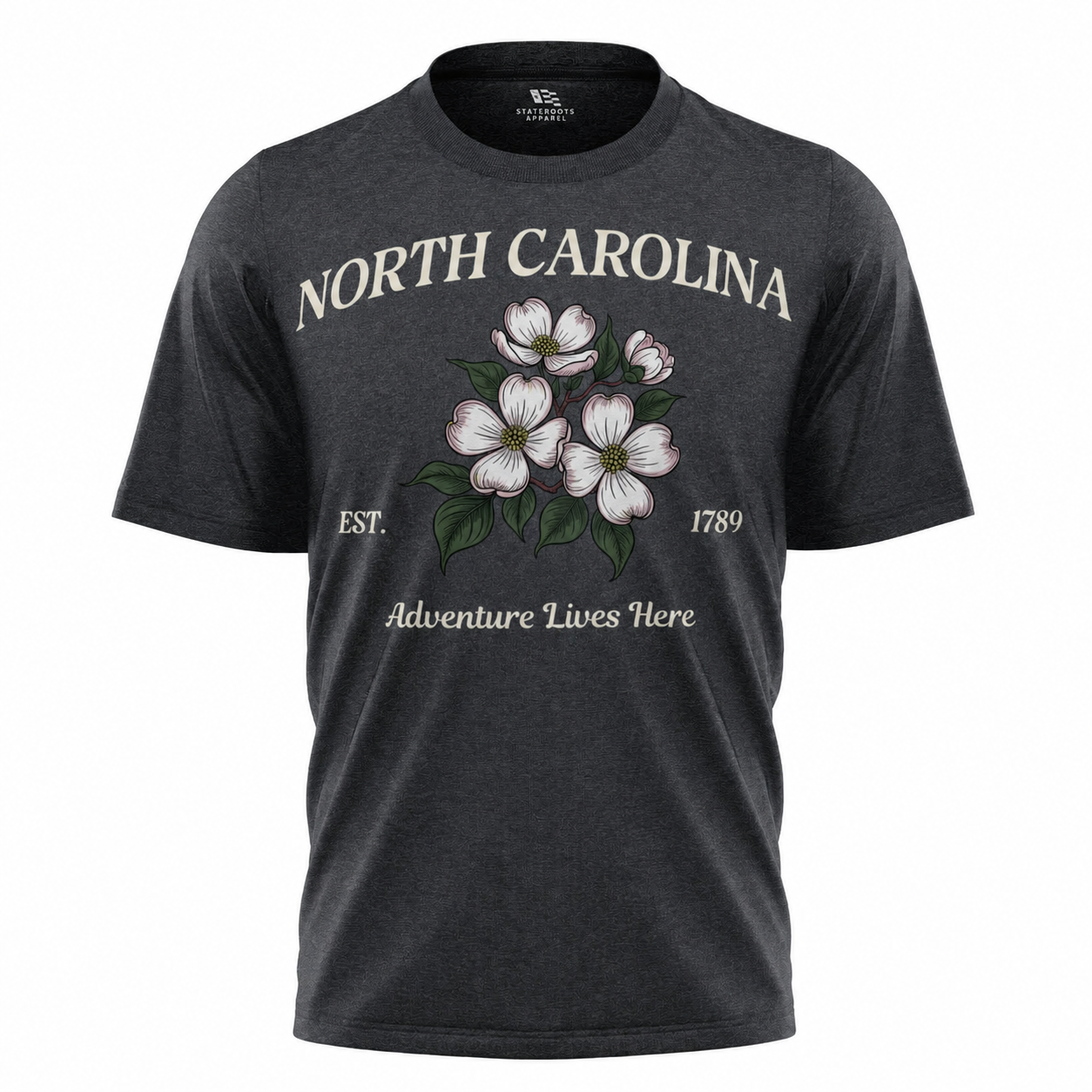 North Carolina Dogwood T-Shirt | NC State Flower Souvenir Tee