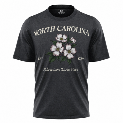 North Carolina Dogwood T-Shirt | NC State Flower Souvenir Tee