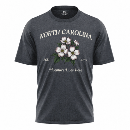 North Carolina Dogwood T-Shirt | NC State Flower Souvenir Tee