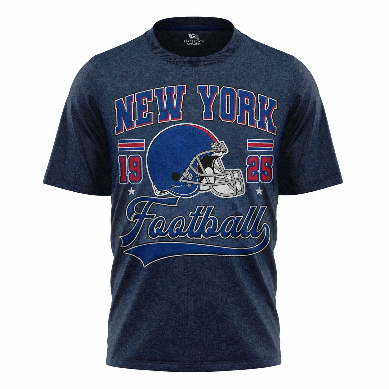 New York Football Retro T-Shirt | Vintage NY Sports Unisex Tee
