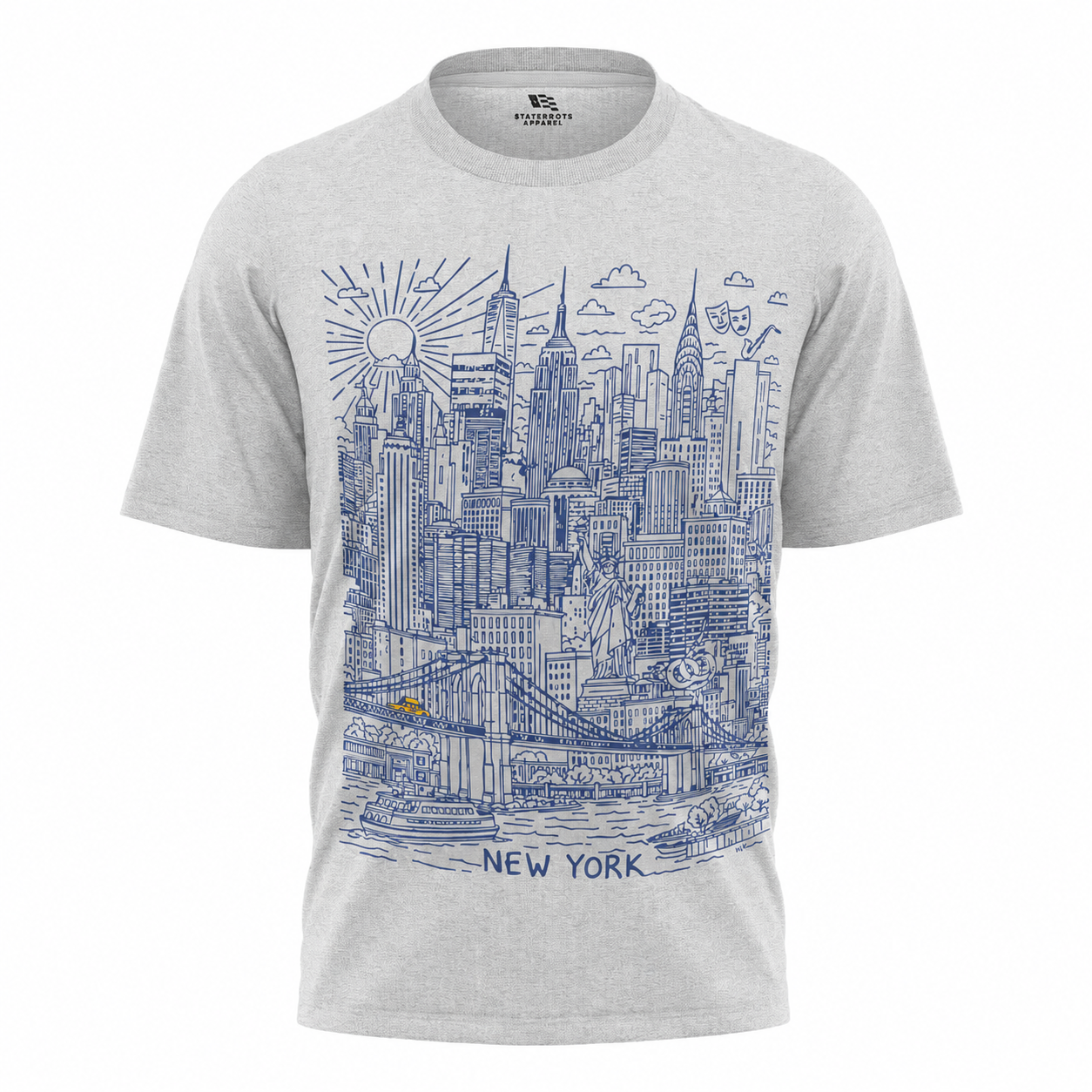 New York Gift T-Shirt | Classic NYC Lover Souvenir Tee